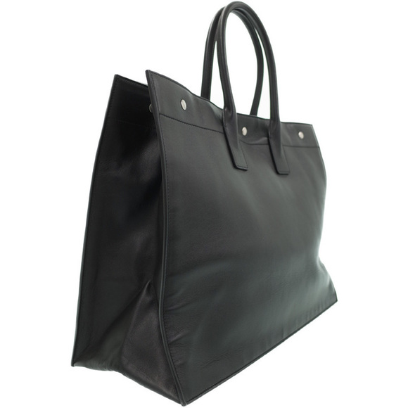 Saint Laurent Paris Rive Gauche Tote Bag Black - Picture 2 of 9